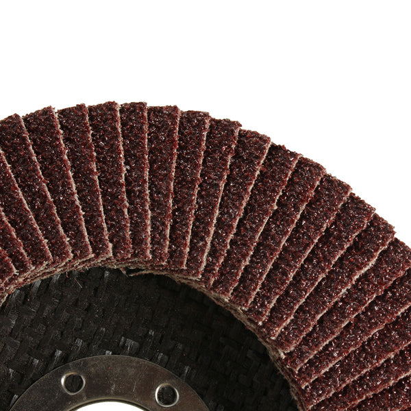 10pcs Polishing Wheel Film Angle Grinder 115mm Flap Sanding Discs 22.2mm Bore 40 Grit - Auto GoShop