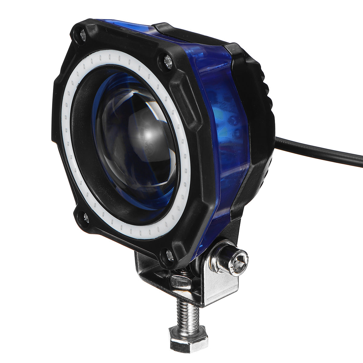 Midnight Blue 35W 3Inch LED Work Light Bar Pods Driving Fog Offroad Driving Blue