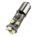 Dim Gray 8-SMD LED BA9S 180 Degree Car Interior Dashboard Lights Error Free Turn Signal Bulb 12V 2.5W 6000K