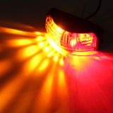10V-30V 2 SMD LED Side Marker Light Red Amber E4 Lamp For Truck Trailer Van Boat - Auto GoShop