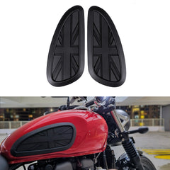 Brown Retro Motorcycle Cafe Racer Gas Fuel tank Rubber Sticker Tank Pad Protector