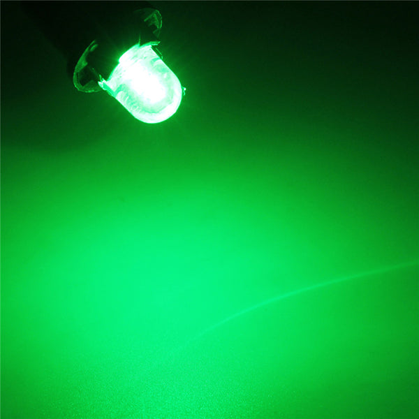 Spring Green T10 194 168 W5W COB 8SMD SILICA Car LED Door License Light Bulb