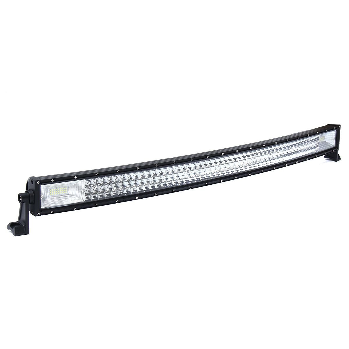 Lavender 42Inch 7D LED Work Light Bars TRI-ROW Curved Combo Beam 594W 59400LM for Off Road Boat Truck SUV