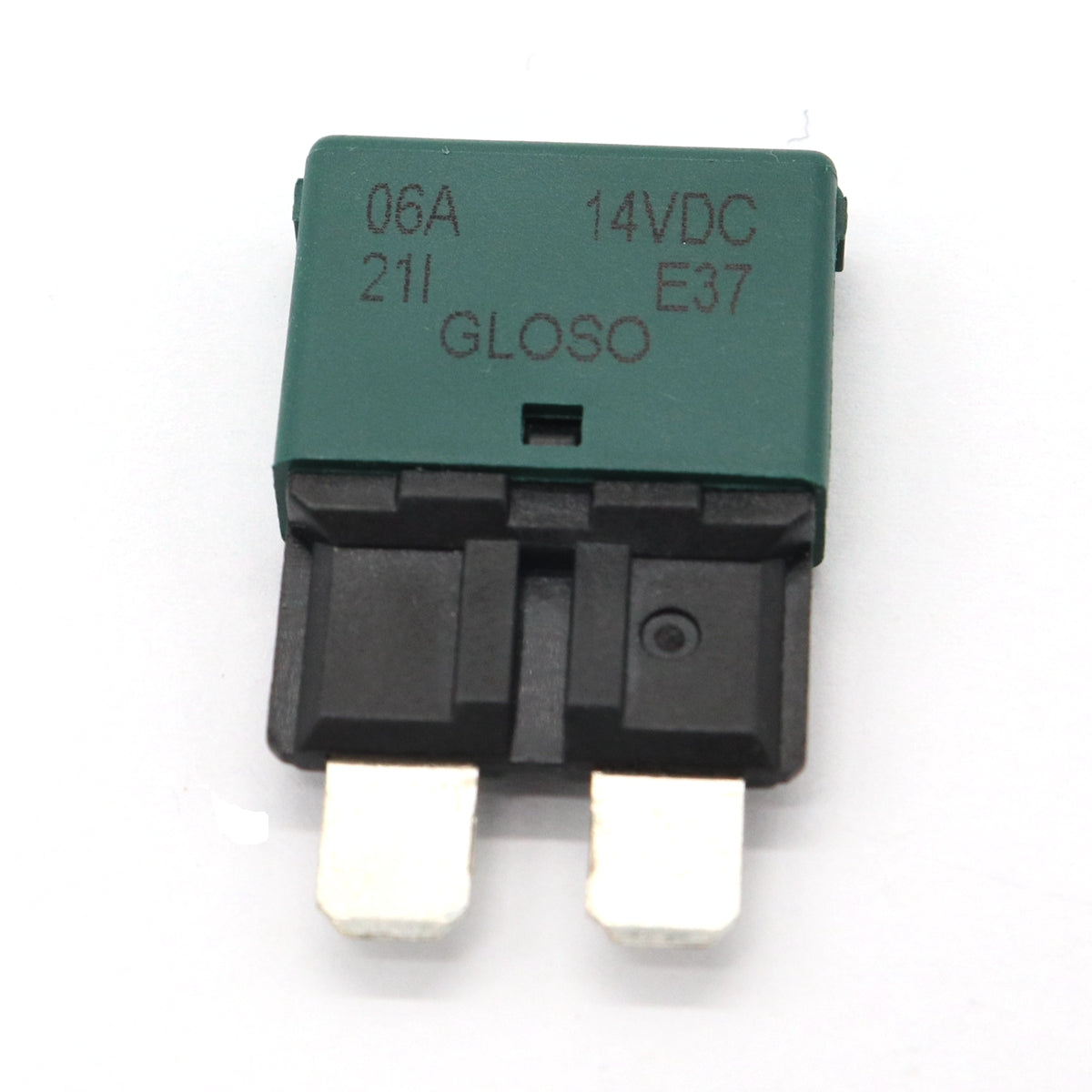 Dim Gray DC 28V 5-30A Reettable Circuit Breaker Fuse Reset Blade for Marine Automotive