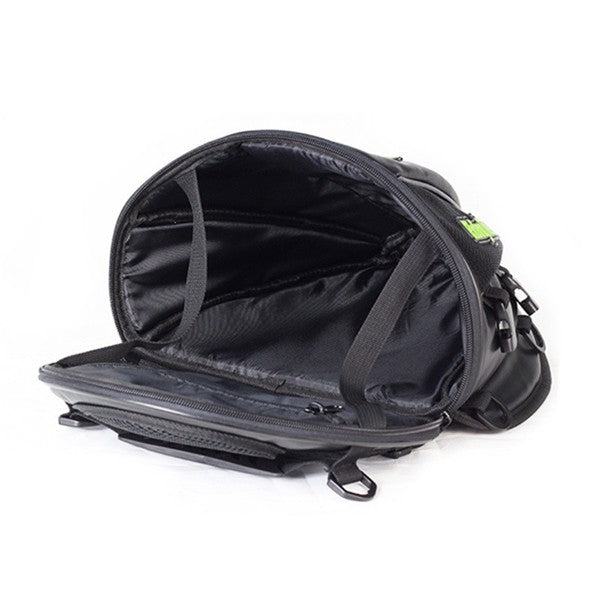 Black Motorcycle Tank Bag Helmet Travel Tool Tail Luggage Waterproof Multi Riding Tribe
