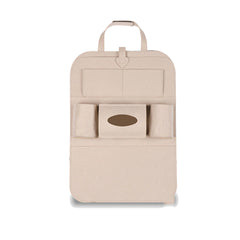Car Seat Back Storage Organizer Pad Bag Foldable Table Tray Auto Accessories - Auto GoShop