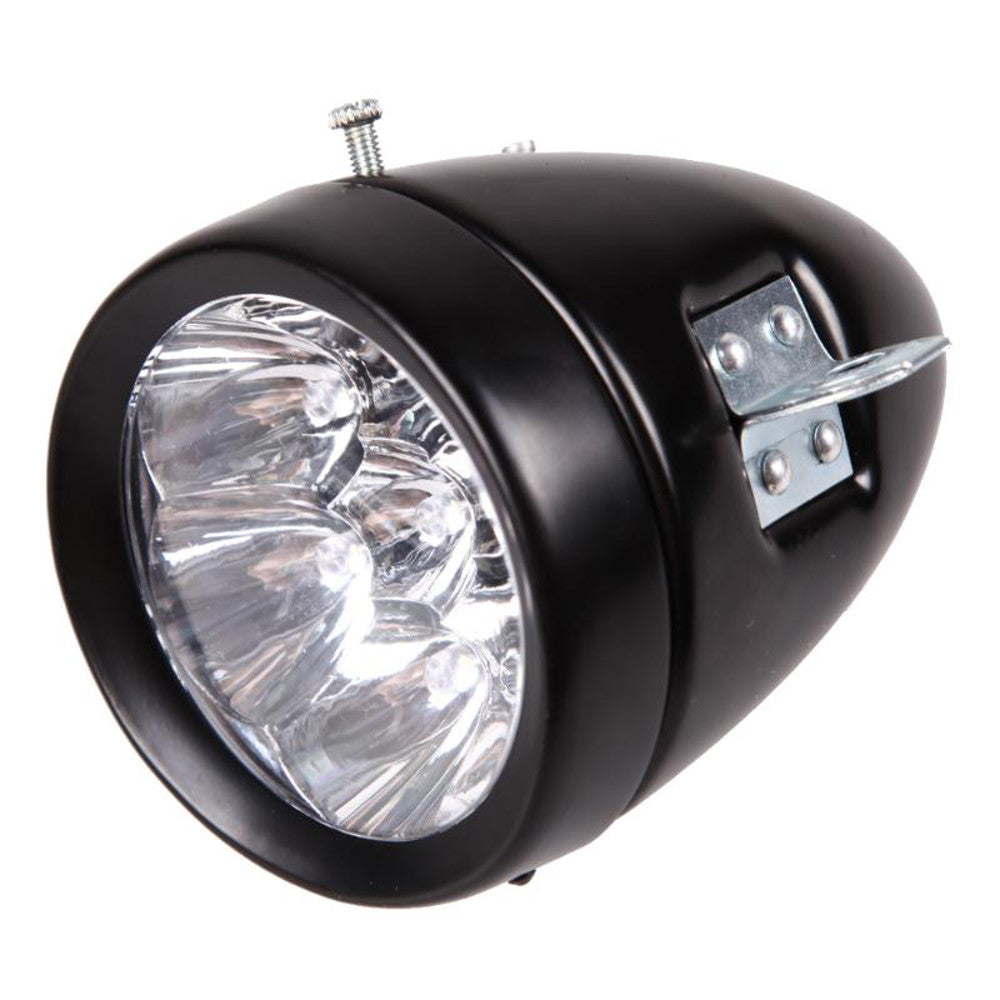 6 LED Hat Headlamp Bike Front Light Retro Electric Scooter Headlights Waterproof - Auto GoShop
