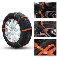 Dark Slate Gray 1Pcs Snow Wheel Tyre Tire Antiskid Chains Slip Best Chains Thickened Tendon