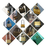 4 Digit Password Padlock Zinc Alloy Security Travel Luggage Door Lock Waterproof - Auto GoShop