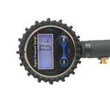 Dark Slate Gray 200 PSI Digital Tyre Inflator Pressure Gauge For Car Truck RV Motorcycle Bike