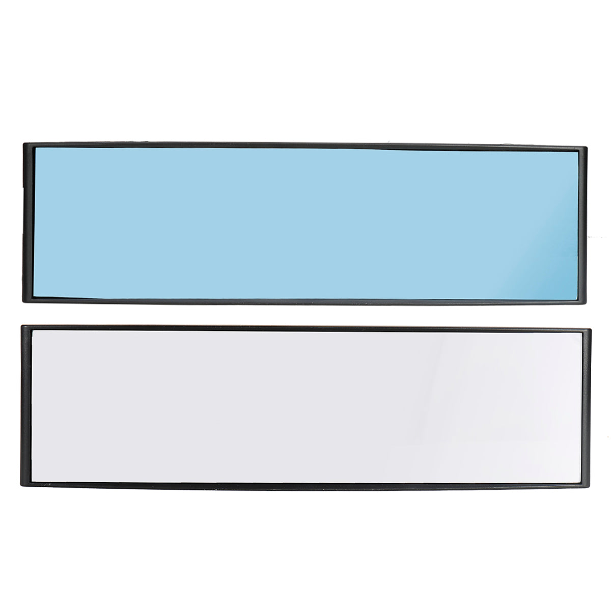 Light Blue Car Interior Panoramic 270mm Convex Rear View Rearview Mirror Universal Clip On