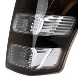 Light Gray Car Rear Left/Right Tail Light Turn Brake Lamp Black For Mitsubishi Triton L200 2015-2018