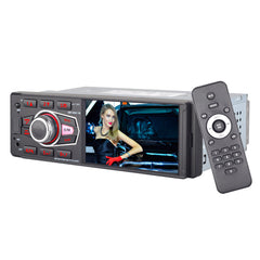Black 4042 4.1 Inch 1DIN Car MP5 Player Touch Screen Support AM FM Radio RDS bluetooth USB TF Card Remote Control with HD Backup Camera