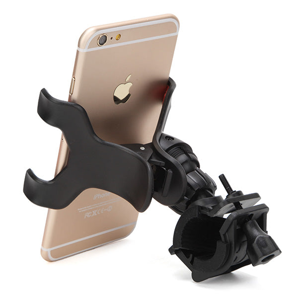 Dark Slate Gray Phone Holder Handlebar Mount Holder For Motorcycle Bicycle Electric Scooter (White)