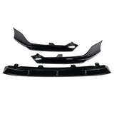 Painted Black Pearl Front Bumper Lip Protector Splitter Kit For ACCORD AKASAKA 2018-19 - Auto GoShop