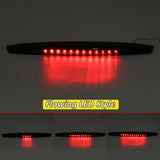 Orange Red Dynamic Flowing LED Rear High Level Stop Light 3RD Third Brake Lamp Smoke Lens A6398200056 For Mercedes Benz Vito W639