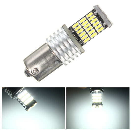 1156 BA15S P21W 7507 4014-SMD LED White LED Bulbs for Turn Signal Light DC12V - Auto GoShop