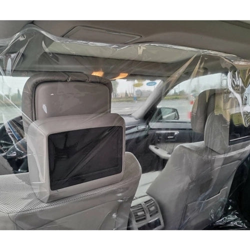 Universal Car Isolation Film Fully Enclosed Transparent Isolation Curtain Protective Film For SUV Taxi Car - Auto GoShop