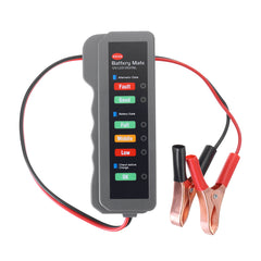 12V Car Battery Tester Digital Alternator Detector Mate Car Lighter Plug Diagnostic Tool with 6 LED Indicator - Auto GoShop