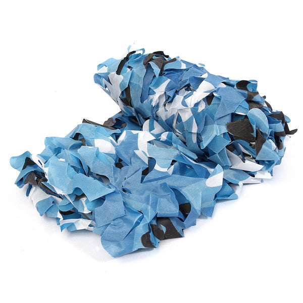 Cadet Blue 1mX2m Camo Camouflage Net For Car Cover Camping Military Hunting Shooting Hide