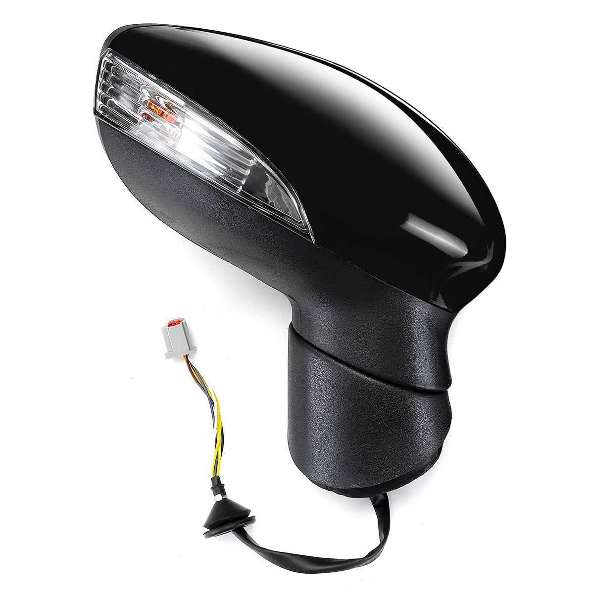 Right Side Door Wing Electric Mirror With LED Turn Light For Ford Fiesta MK7 2008-2012 - Auto GoShop