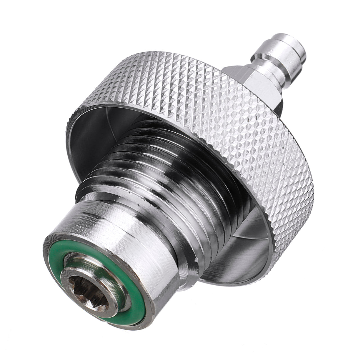 Lavender Male/Female Stainless Steel 300Bar Din Valve Filling Adapter For Paintball Air Tool Air