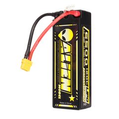 Light Goldenrod ALIENMODEL 11.1V 6500mAh 120C 3S XT60 Plug Lipo Battery for RC Car