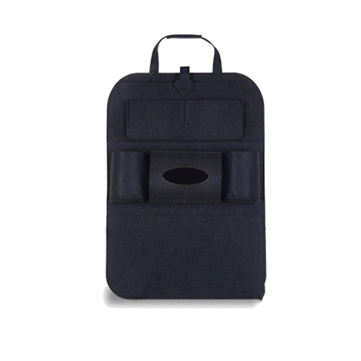 Car Seat Back Storage Organizer Pad Bag Foldable Table Tray Auto Accessories - Auto GoShop