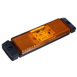 Dark Orange 1PC 12/24V LED Side Marker Position Light For DAF XF105 Truck Lorry