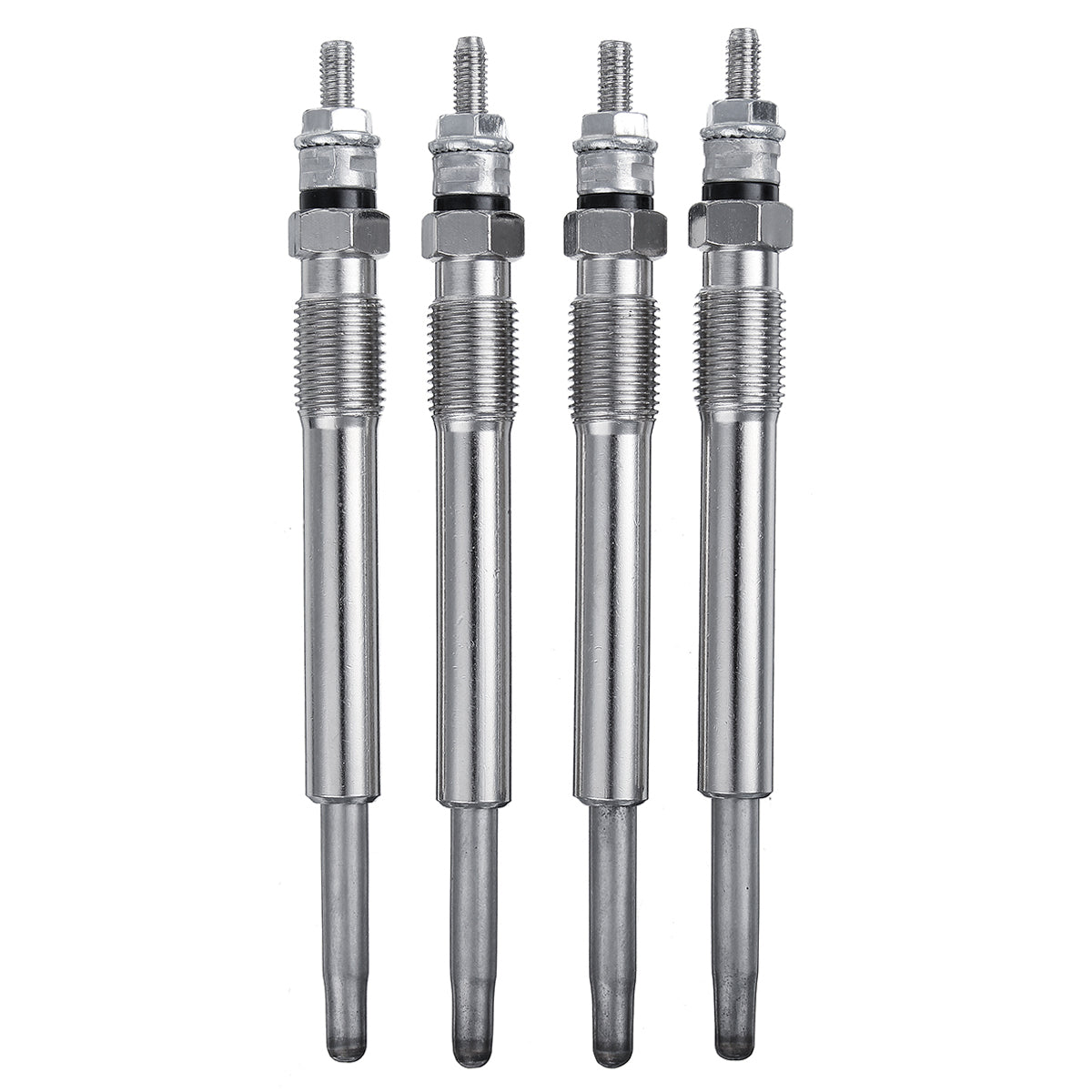 Slate Gray 4Pcs Diesel Heater Glow Plugs GP504X4 For Citroen For Fiat For Peugeot 206 For Suzuki For Lancia 2.0 HDI