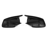 2PCS Gloss Rearview Wing Mirror Cover for BMW F10 F11 F18 5-Series Pre-LCI 10-13 - Auto GoShop