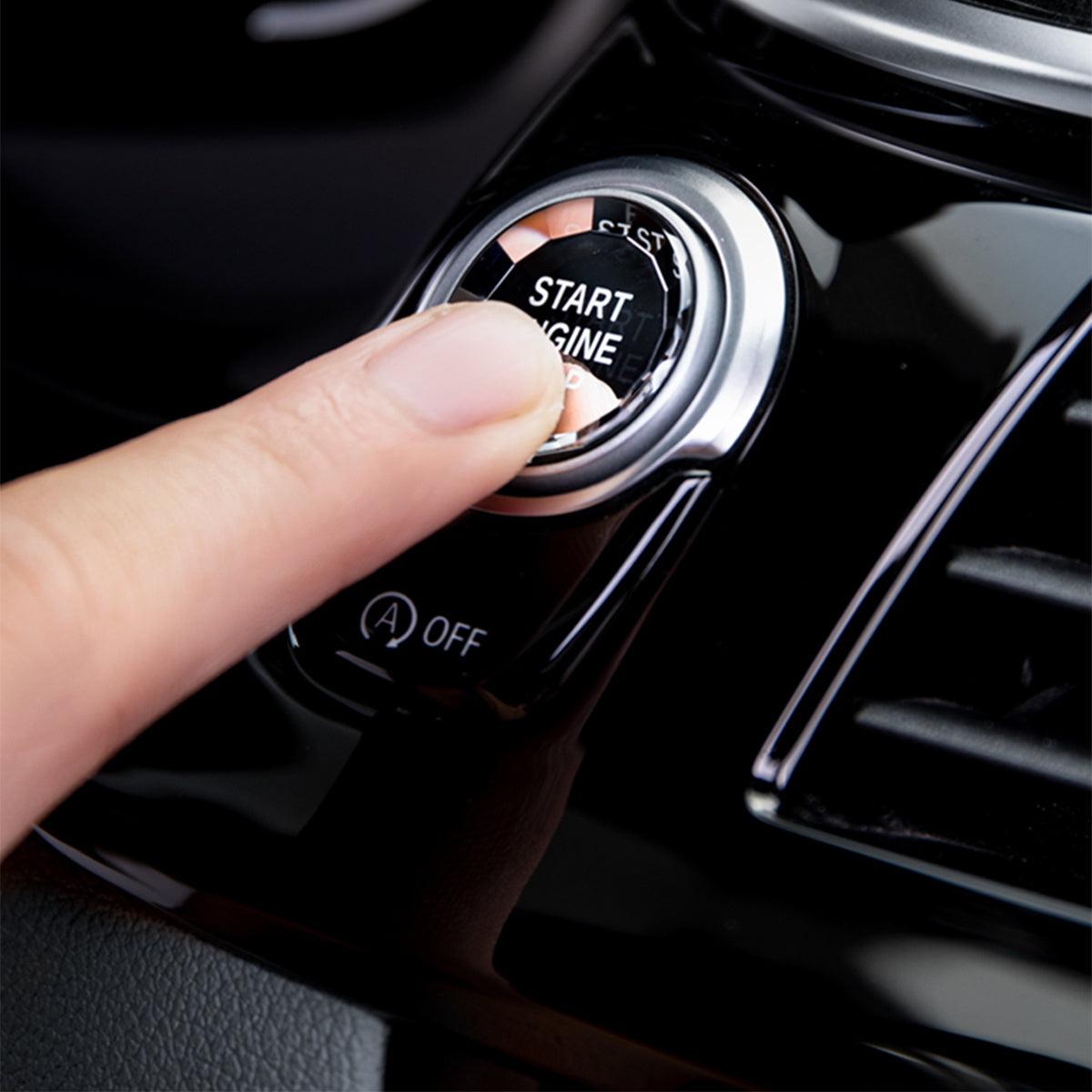 Light Pink Crystal Car Engine Start Stop Switch Button for BMW E Chassis E90 E91 E92 E93 E60 E84 E83 E70 E70 E71 E72 E89