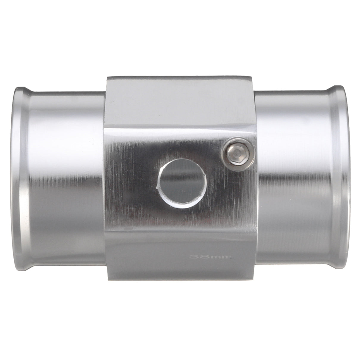 Dark Slate Gray Aluminum Water Temperature Temp Sensor Gauge Joint Pipe Radiator Hose Adapter