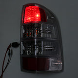 Black Car Rear Tail Light Assembly Brake Lamp with Bulb Wiring Harness Left/Right for Ford Ranger Pickup Ute 2008-2011