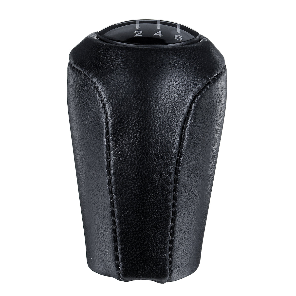 Black 5/6 Speed Leather Gear Shift Knob Stick For Mazda 3 5 6 CX-7 MX-5