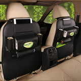Car Bag Seat Back Organizer Multi-function &Pocket Storage Bag Holder Leather - Auto GoShop