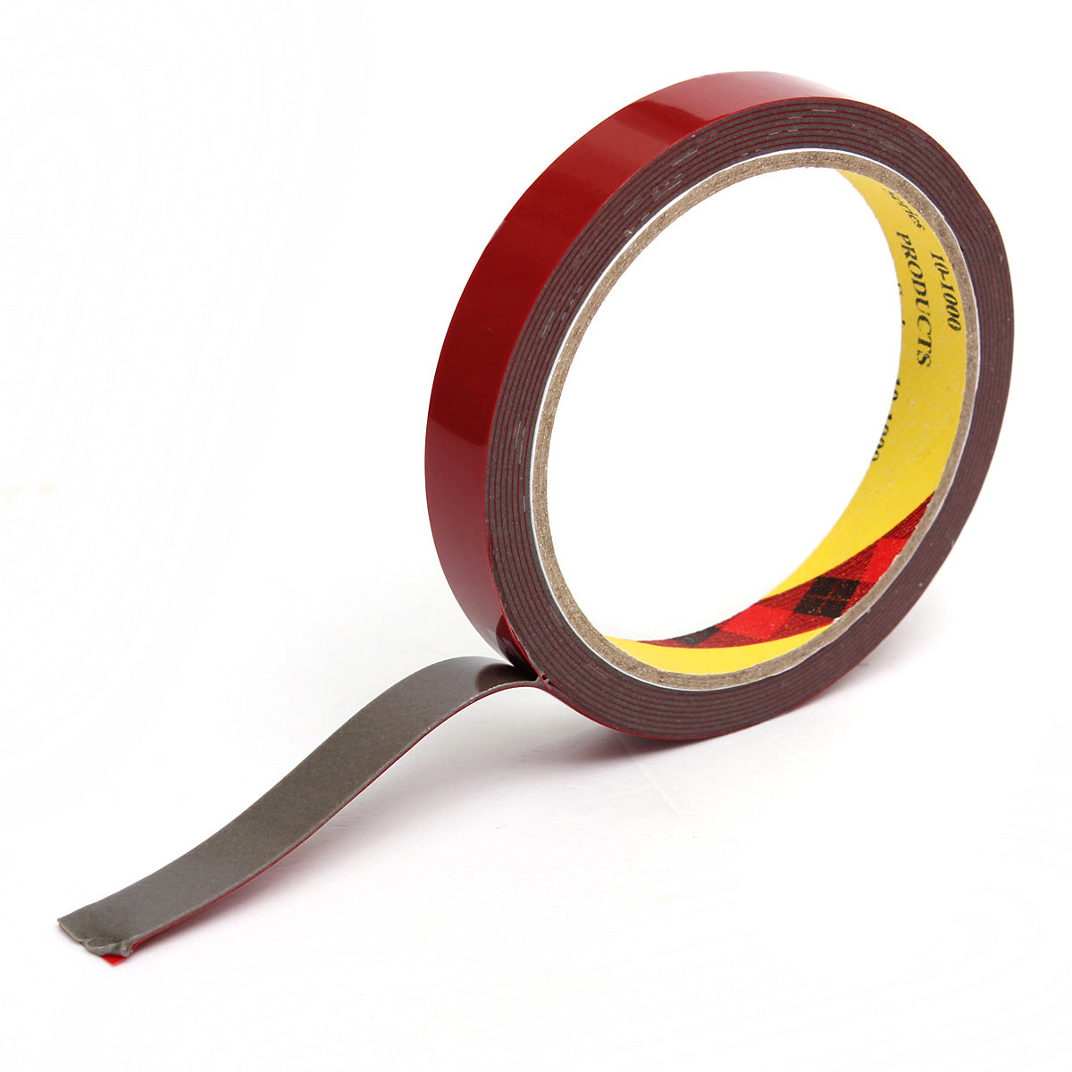 Dark Red 3M Double Sided Adhesive Tape Super Sticky Acrylic Foam Sticker for Car Auto Interior Fixed