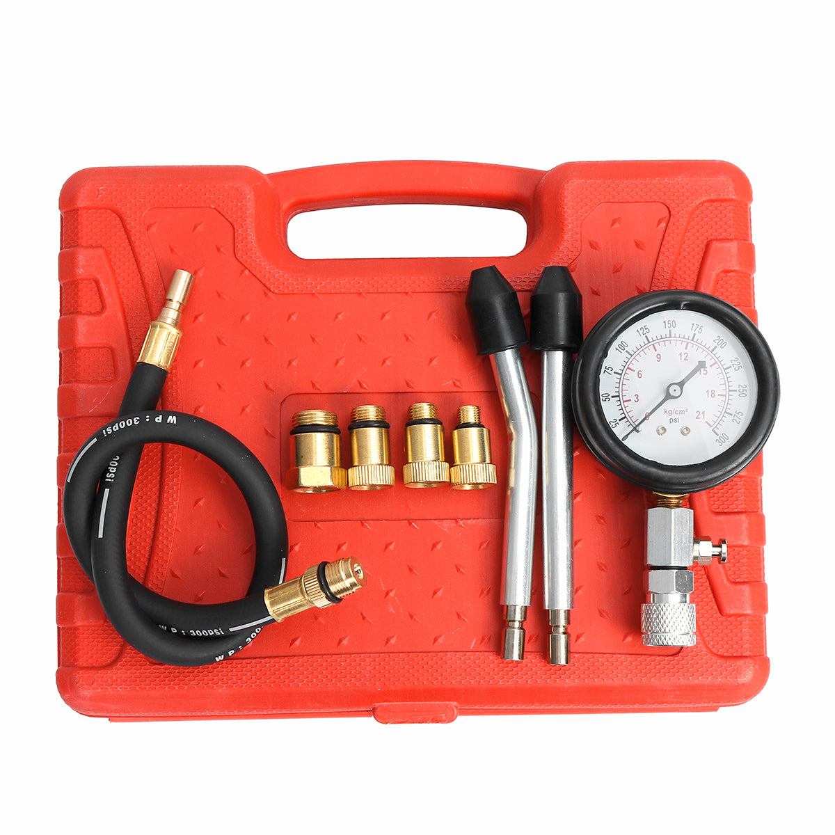 Chocolate Petrol Engine Cylinder Pressure Gauge Diagnostic Tool Compression Tester For Motorcycle Car