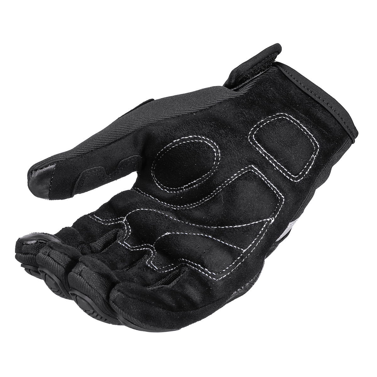 Dark Slate Gray Motorcycle Touch Screen Full Finger Gloves Men For Dirt Bike Racing Outdoor Riding Hard Shell Protection MTO-030