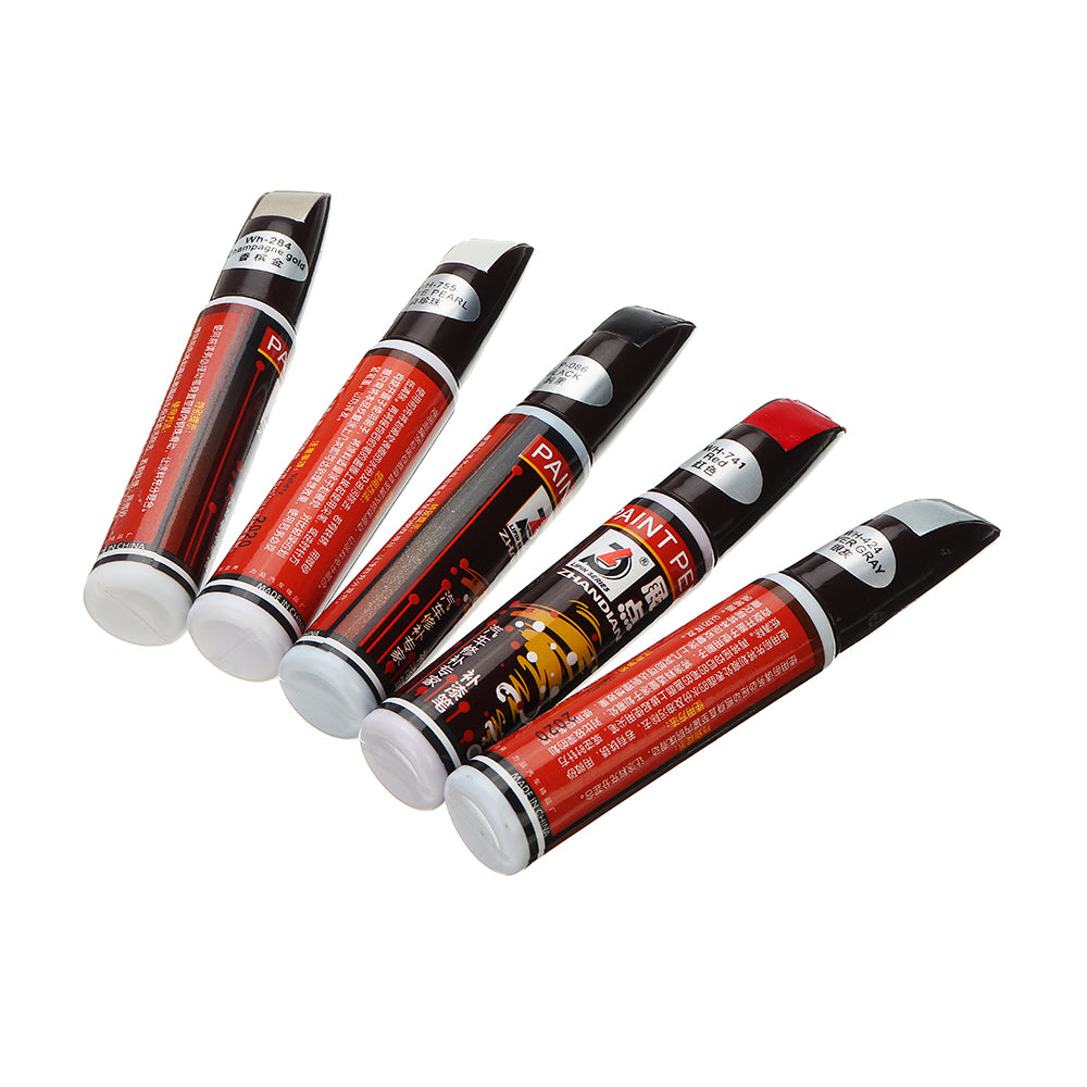 Brown 12ml Car Scratch Repair Pen Touch Up Waterproof Paint Maintenance Remover Tool 5 Colors