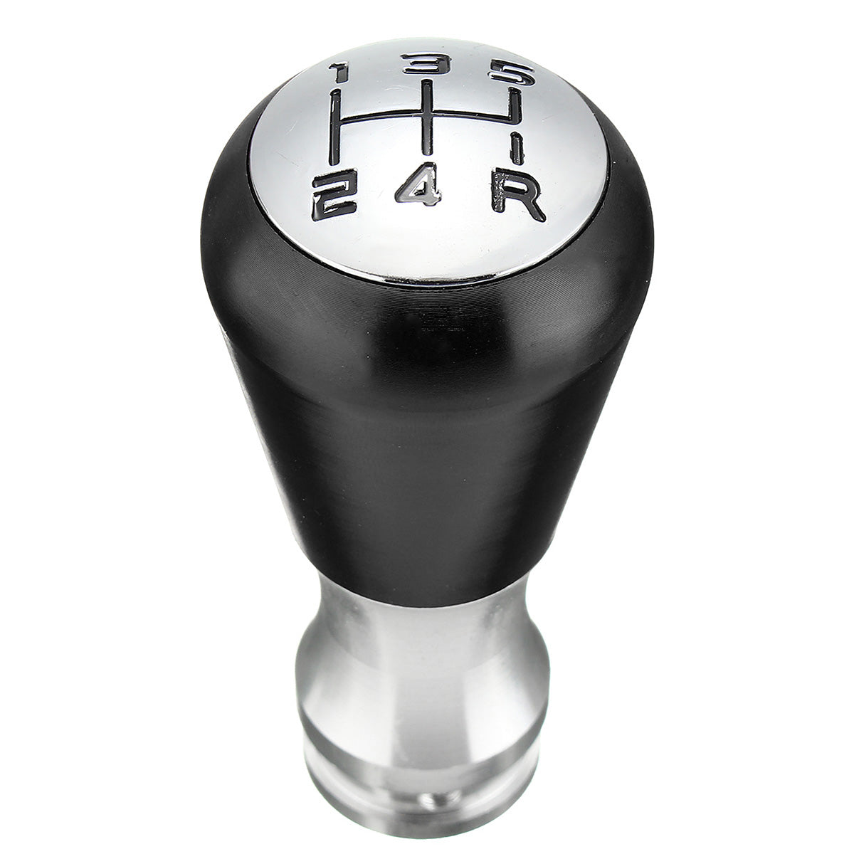 Dark Slate Gray 5 Speed Manual Gear Shift Knob Aluminum Alloy Black/Blue/Red with Adapter For Peugeot 405 307 206