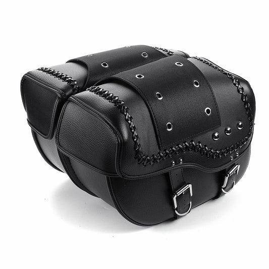 Dark Slate Gray Motorcycle Waterproof Racing Race Moto Travel Bags Suitcase Saddlebags Tour Set Bag for 200 XL 883
