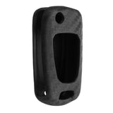 3 Button Carbon Fiber Style Silicone Remote Key Case For Hyundai I20 I30 IX35 - Auto GoShop
