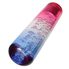 Light Steel Blue Universal 15cm Bubble Styling Manual Shift Gear Knob Colorful Red White Blue