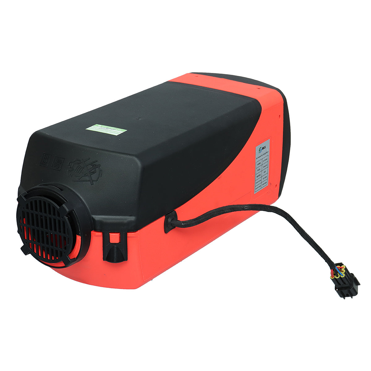 Tomato 12V 5000W Car Parking Diesel Air Heater Small Digital Switch with Universal Free Muffler