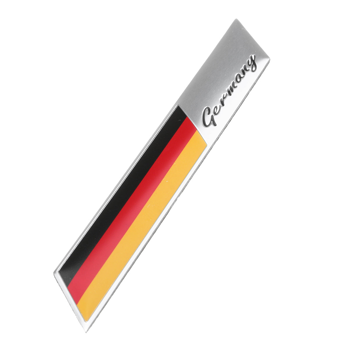 Firebrick 3.9 Inch Car Sticker Germany Flag Fender Trunk Emblem Badge Decor For Audi
