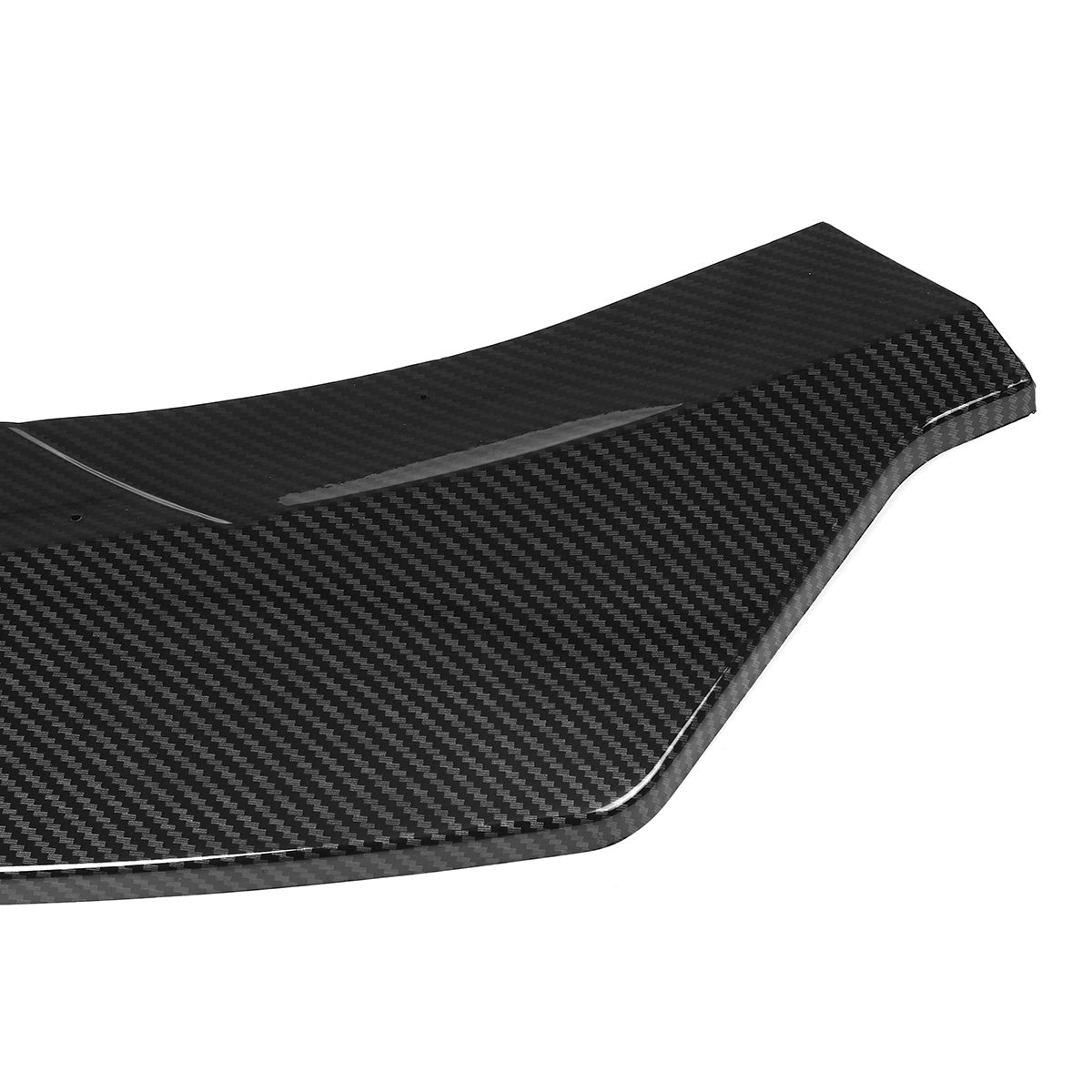 3Pcs Carbon Fiber Front Bumper Protector Lip Spoiler Covers Trim For Mercedes Benz CLA-Class W117 2016-2020 - Auto GoShop