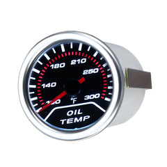 52mm 2 Inch Universal Car Smoke Lens LED Pointer Water Oil Temperature Temp Gauge Meter - Auto GoShop