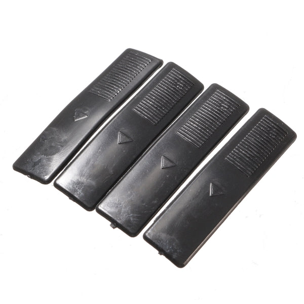 Dim Gray 4 Pcs Roof Rail Clip Rack Moulding Cover Replacement Black for Mazda 2 3 5 6 CX7