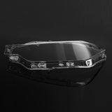 Dim Gray Car Front Left/Right Headlight Headlamp Lens Light Cover For BMW 3 Series F30 F35 2016-2018
